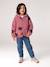 Veste fille sherpa motifs écru+mauve+vanille 11 - vertbaudet enfant 