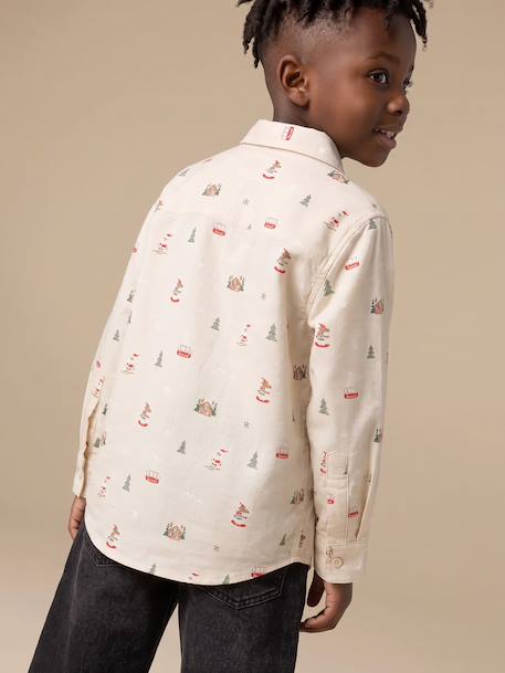 Chemise enfant garçon écru 8 - vertbaudet enfant 