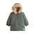 Parka enfant imperméable doublé sherpa avec capuche emma Kaki 2 - vertbaudet enfant 