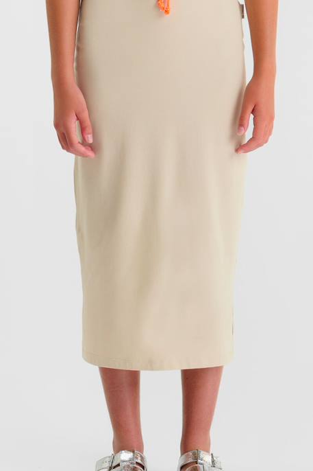 Jupe droite ulfgi Beige 1 - vertbaudet enfant 