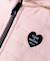 Veste polaire à capuche fille Rose clair 3 - vertbaudet enfant 