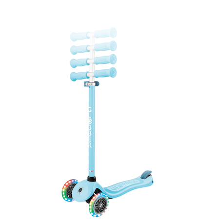 Trottinette évolutive go-up sporty lights Bleu cendré+Rose pastel+Vert menthe 5 - vertbaudet enfant 