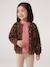 Gilet fille motif maille mousseuse chocolat+écru+marron+vert 7 - vertbaudet enfant 