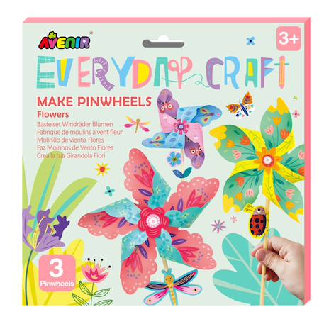 Créer des moulins à vent - fleurs Multicolor 1 - vertbaudet enfant 