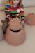 Panier mini peggy le cochon Sable, rose, marron 3 - vertbaudet enfant 