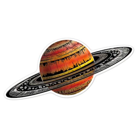 Autocollants à gratter - espace Multicolor 4 - vertbaudet enfant 