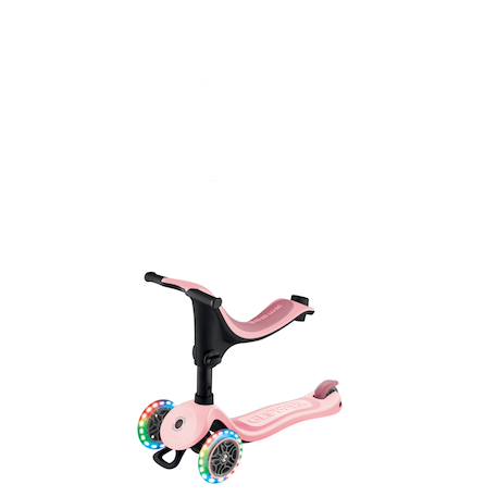 Trottinette évolutive go-up sporty lights Bleu cendré+Rose pastel+Vert menthe 8 - vertbaudet enfant 