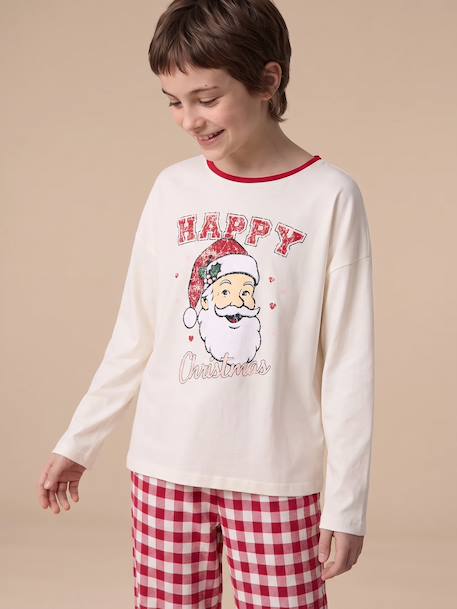 Pyjama fille de Noël rouge 7 - vertbaudet enfant 