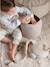 Panier rita le lapin Naturel, rose, gris foncé 3 - vertbaudet enfant 