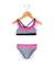 Maillot de bain fille Fond blanc raye bleu 1 - vertbaudet enfant 