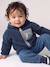 Blouson bébé garçon sherpa à capuche zippé bleu 1 - vertbaudet enfant 