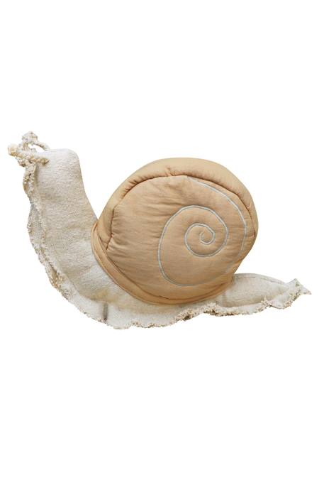 Coussin lazy snail Naturel, miel 2 - vertbaudet enfant 