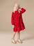 Robe enfant fille manches longues rouge 1 - vertbaudet enfant 