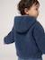 Blouson bébé garçon sherpa à capuche zippé bleu 7 - vertbaudet enfant 