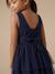 Ensemble robe et gilet enfant fille marine 12 - vertbaudet enfant 