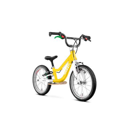 Draisienne enfant ultralégère 14 pouces go 1 plus Metallic turquoise+Vibrant yellow+Woom red 6 - vertbaudet enfant 