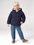 Doudoune à capuche fille bleu+marine 13 - vertbaudet enfant 