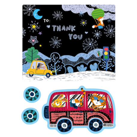 Cartes cadeaux - voitures Multicolor 3 - vertbaudet enfant 