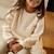 Sweat en molleton marguerite Ecru 6 - vertbaudet enfant 