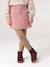 Jupe fille camel+marine+mauve 17 - vertbaudet enfant 