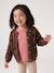 Gilet fille motif maille mousseuse chocolat+écru+marron+vert 8 - vertbaudet enfant 