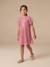 Robe fille en velours et sequins argenté+rose+rouge 9 - vertbaudet enfant 