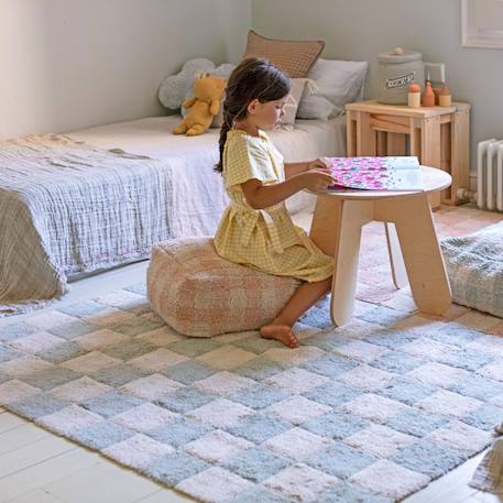 Tapis lavable kitchen tiles rose Naturel, rose 1 - vertbaudet enfant 