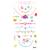 Autocollants tatouages - bijoux Multicolor 3 - vertbaudet enfant 