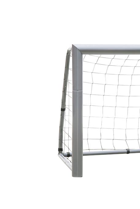 But de football en acier 120 avec filet Gris 2 - vertbaudet enfant 