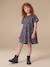Robe fille en velours et sequins argenté+rose+rouge 1 - vertbaudet enfant 