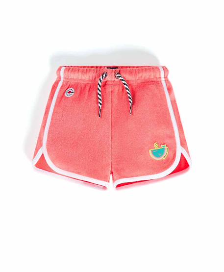 Short bébé fille Rose goyave 1 - vertbaudet enfant 