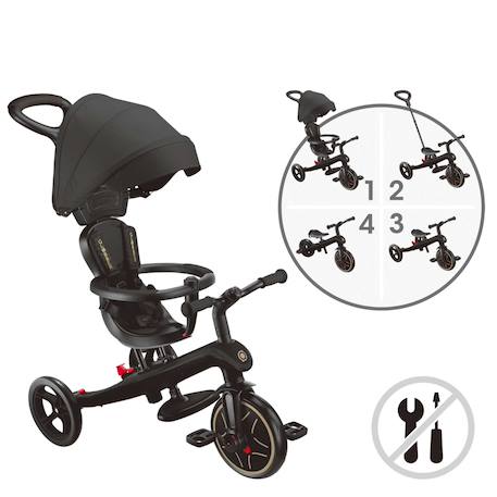 Tricycle évolutif pour bébé explorer 4 en 1 Noir 6 - vertbaudet enfant 