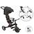 Tricycle évolutif pour bébé explorer 4 en 1 Noir 6 - vertbaudet enfant 