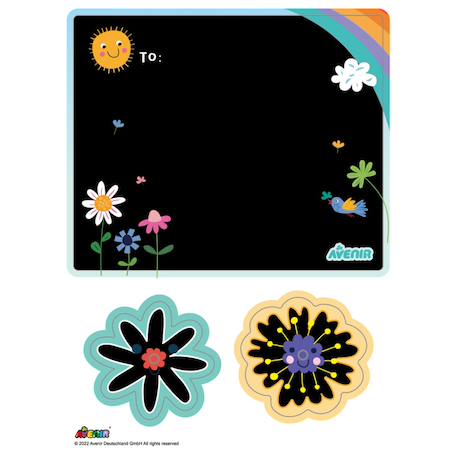 Cartes cadeaux - fleurs Multicolor 5 - vertbaudet enfant 