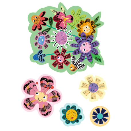 Cartes cadeaux - fleurs Multicolor 4 - vertbaudet enfant 