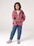Veste fille sherpa motifs écru+mauve+vanille 10 - vertbaudet enfant 