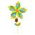 Créer des moulins à vent - fleurs Multicolor 2 - vertbaudet enfant 
