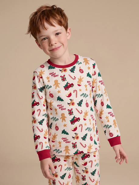 Pyjama de Noël garçon écru 8 - vertbaudet enfant 