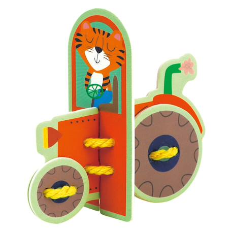 Coffret créatif et ludique - ville d'animaux Multicolor 2 - vertbaudet enfant 