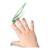 Autocollants pour ongles - royaume animal Multicolor 4 - vertbaudet enfant 