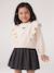 Robe manches longues fille écru+marine 7 - vertbaudet enfant 
