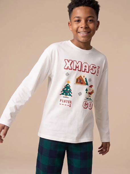 Pyjama garçon Noël vert sapin 9 - vertbaudet enfant 