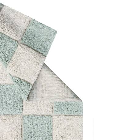Tapis lavable kitchen tiles bleu sauge Naturel, bleu sauge 4 - vertbaudet enfant 