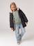 Parka fille à capuche romantique anthracite+marine+vert 5 - vertbaudet enfant 