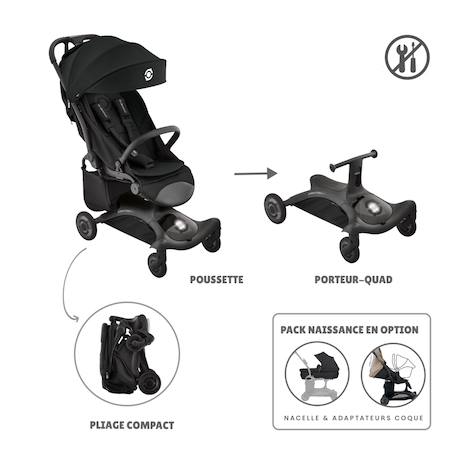 Poussette stroll•up 2en1 Gris+Noir+Taupe 12 - vertbaudet enfant 