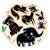 Gratte et pêche - jungle Multicolor 5 - vertbaudet enfant 
