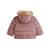 Doudoune enfant imperméable doublée sherpa avec capuche chloé Rose 5 - vertbaudet enfant 
