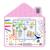 Art de la fenêtre - jardin de papillons Multicolor 6 - vertbaudet enfant 