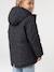 Parka fille à capuche romantique anthracite+marine+vert 11 - vertbaudet enfant 