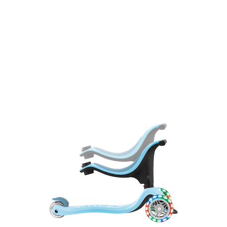 Trottinette évolutive go-up sporty lights Bleu cendré+Rose pastel+Vert menthe 6 - vertbaudet enfant 